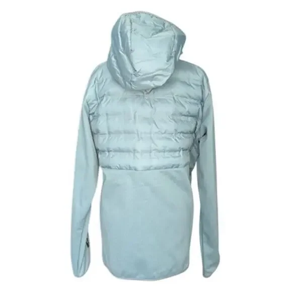 Columbia Women’s Deep Waves Hybrid Hooded Jacket – Aqua Blue – Size Medium – NWT - Picture 2 of 7